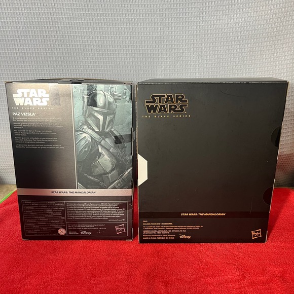 🔥 2x’s Star Wars Black Series The Armorer & Paz Vizla Carbonized Figure - Picture 3 of 6